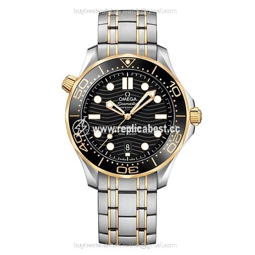 Omega Seamaster Diver 300 M Mens watch Unisex Automatic Gold Steel 210.20.42.20.01.002