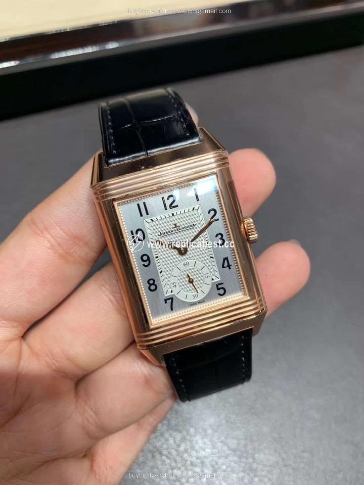 Jaeger-LeCoultre Reverso Duoface Mens watch Unisex Manual winding Rose gold Q3842520