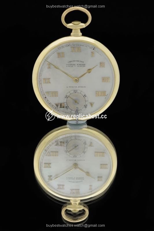 Ulysse Nardin Mens watch Unisex Manual winding Yellow gold 325215