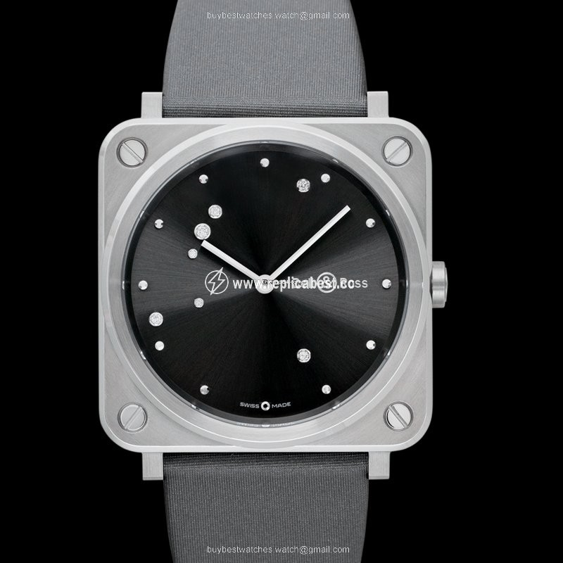 Bell & Ross BR S Mens watch Unisex Quartz Steel BRS-ERU-ST SCA