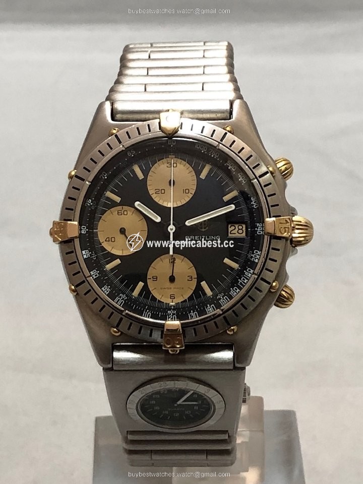 Breitling Chronomat Mens watch Unisex Automatic Gold Steel 81.950 B13047