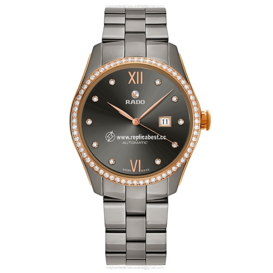 Rado HyperChrome Diamonds Womens watch Automatic Steel R32523702 or 01.580.0523.3.070