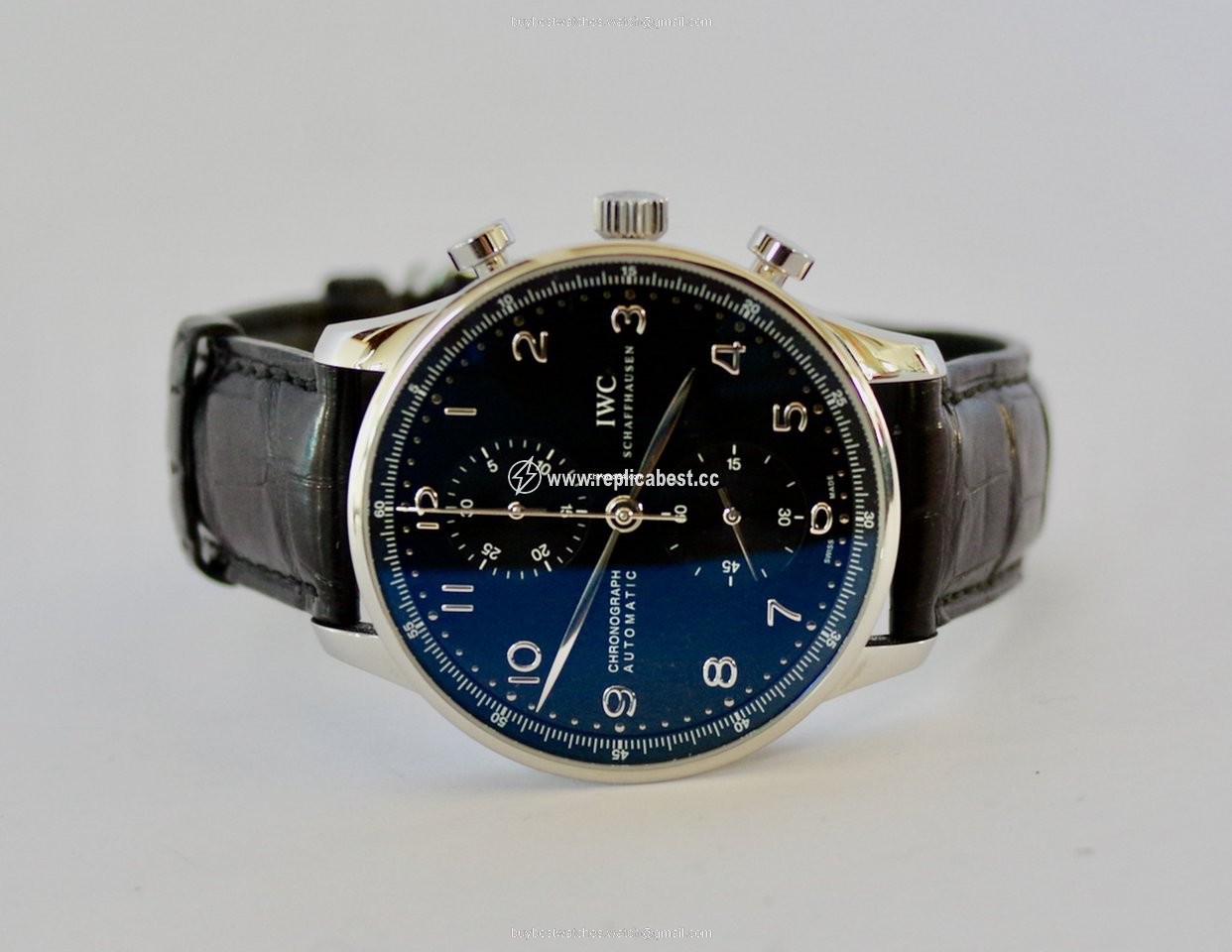 IWC Portuguese Chronograph Mens watch Unisex Automatic Steel IW371438