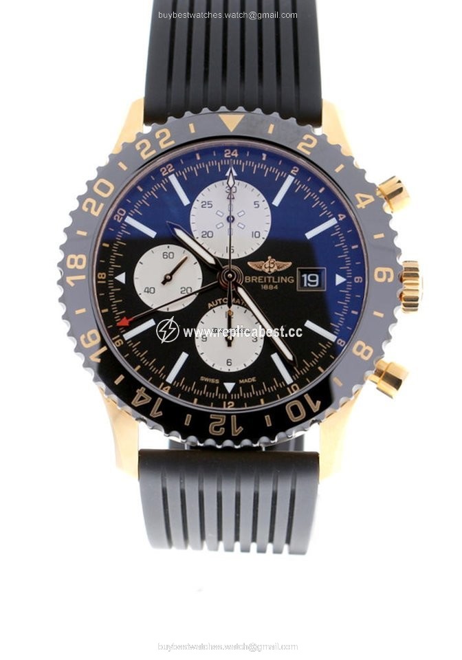 Breitling Chronoliner Mens watch Unisex Automatic Red gold R2431212 BE83