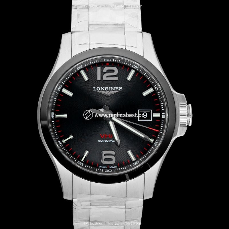 Longines Conquest Mens watch Unisex Quartz Steel L37294566