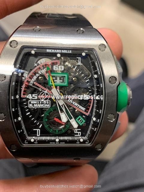 Richard Mille RM 011 Mens watch Unisex Automatic Titanium RM11-01