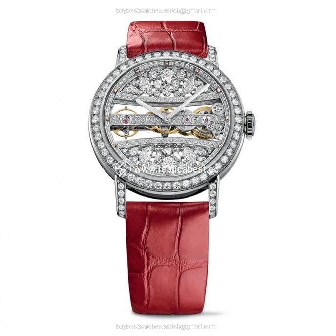 Corum Golden Bridge Mens watch Unisex Manual winding White gold B113 03651 - 113.000.69 0F06 DG99G