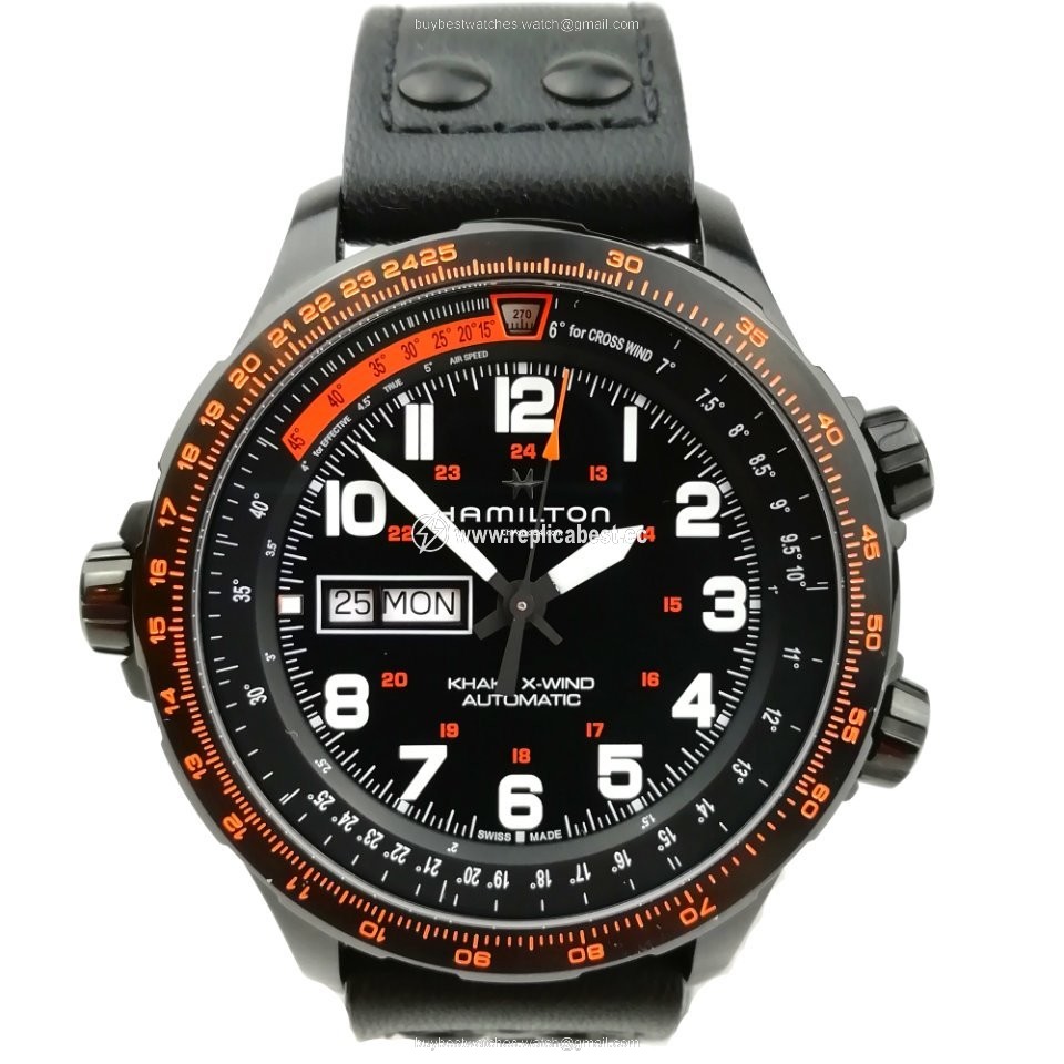 Hamilton Khaki X-Wind Mens watch Unisex Automatic Steel H77785733