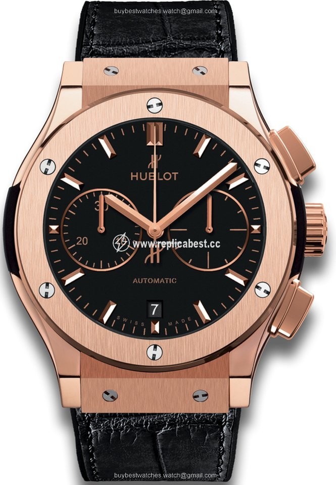 Hublot Classic Fusion Chronograph Mens watch Unisex Automatic Rose gold 521.OX.1181.LR