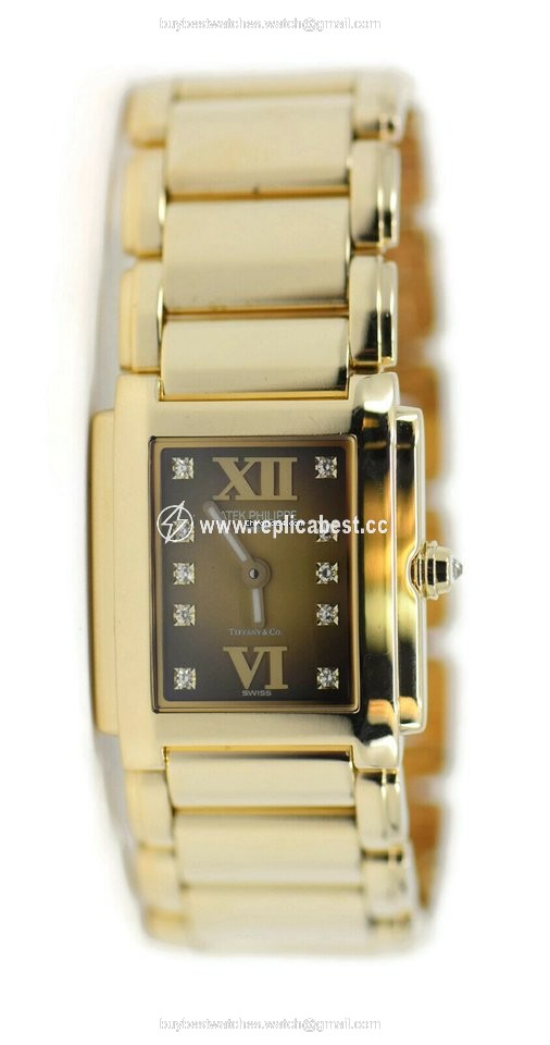 Patek Philippe Twenty~4 Womens watch Quartz Yellow gold 4907 1J-010