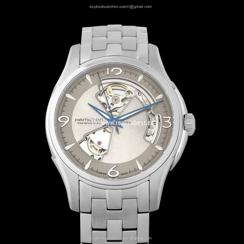 Hamilton Jazzmaster Open Heart Mens watch Unisex Automatic Steel H32565121
