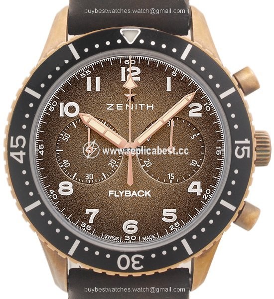 Zenith Pilot Mens watch Unisex Automatic Bronze 29.2240.405