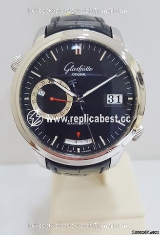 Glashutte Original Senator Diary Mens watch Unisex Automatic Steel 100-13-02-02-04
