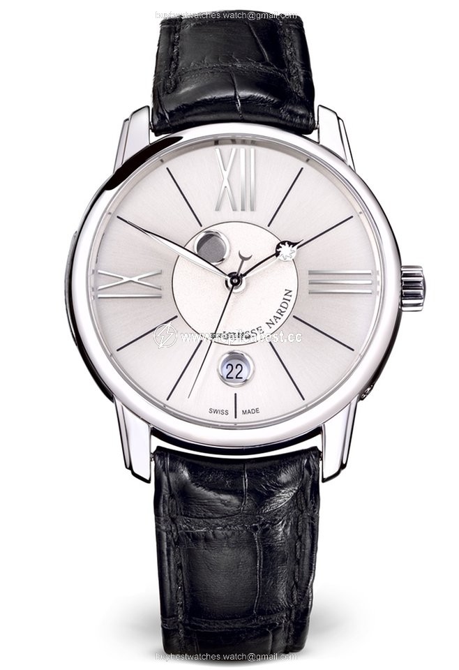 Ulysse Nardin Classico Luna Mens watch Unisex Automatic Steel 8293-122-2 40