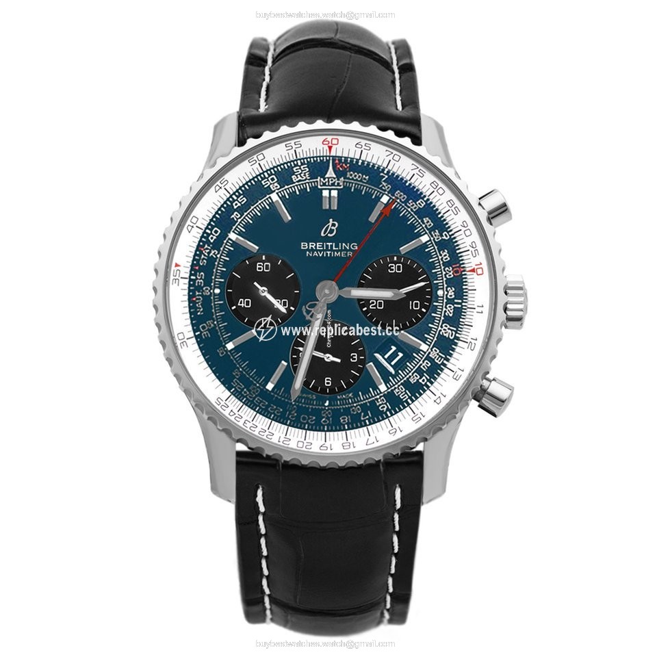 Breitling Navitimer 1 B01 Chronograph 43 Mens watch Unisex Automatic Steel AB0121211C1P3