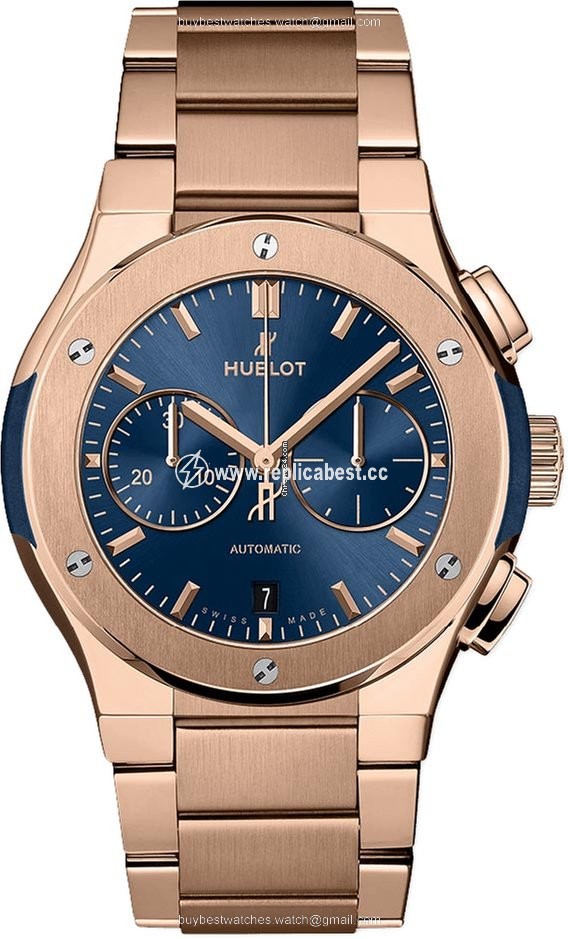 Hublot Classic Fusion Mens watch Unisex Automatic Rose gold 540.ox.7180.ox