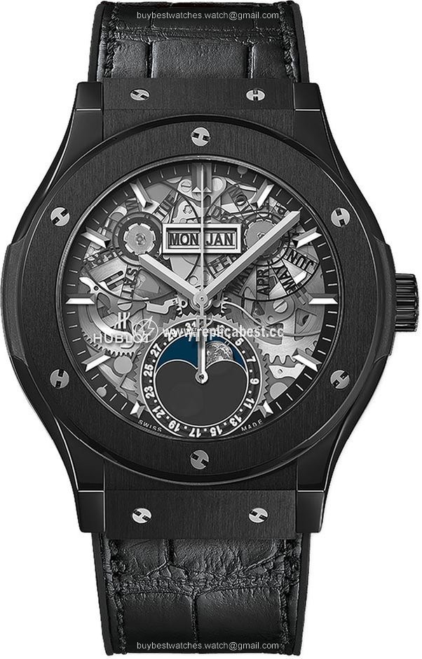 Hublot Classic Fusion Aerofusion Mens watch Unisex Automatic Ceramic 547.cx.0170.lr Black Magic