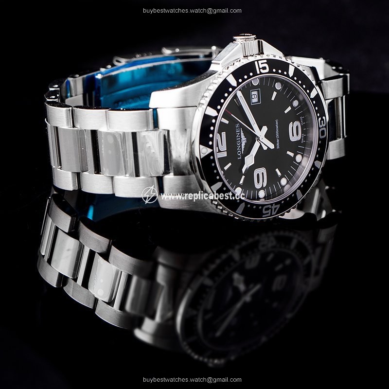 Longines HydroConquest Mens watch Unisex Quartz Steel L37404566