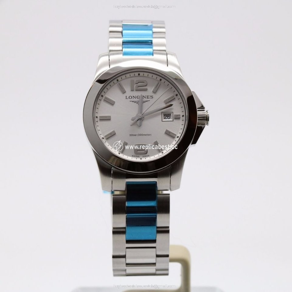 Longines Conquest Womens watch Quartz Steel L3.376.4.76.6