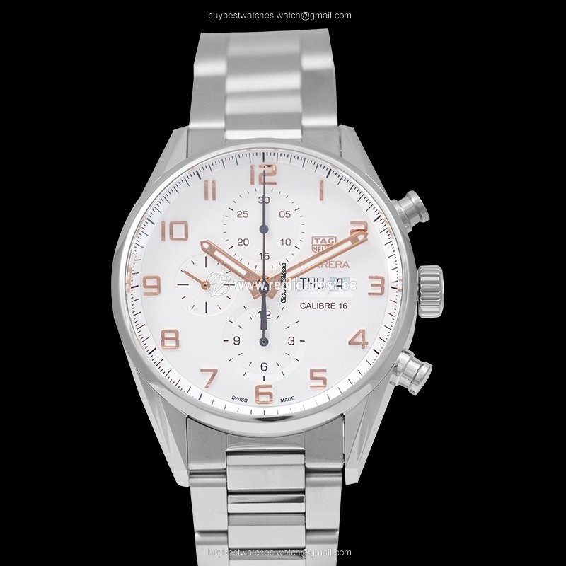 TAG Heuer Carrera Calibre 16 Mens watch Unisex Automatic Steel CV2A1AC.BA0738