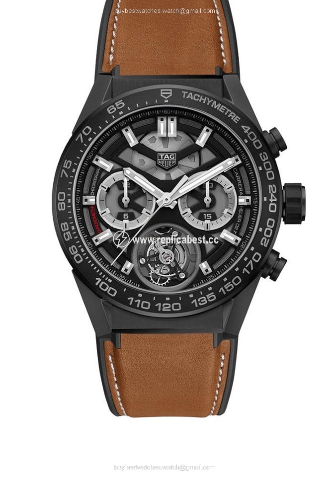 TAG Heuer Carrera Heuer-02T Mens watch Unisex Automatic Ceramic CAR5A90.FT6121