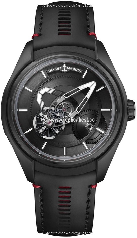 Ulysse Nardin Freak Mens watch Unisex Automatic Titanium 2303-270.1 black