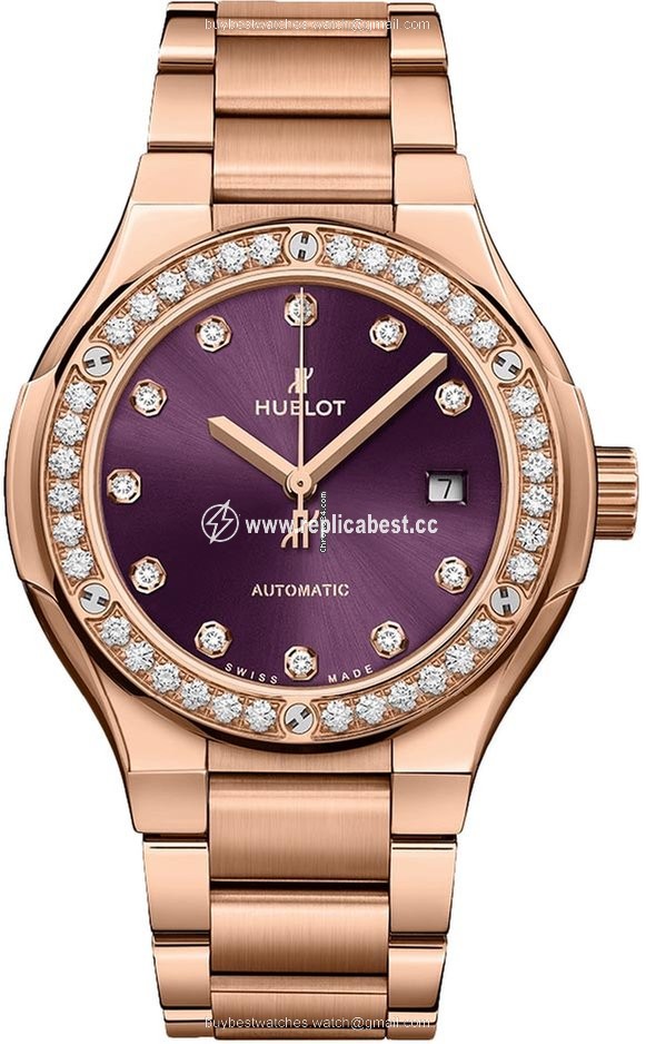 Hublot Classic Fusion 45, 42, 38, 33 mm Womens watch Automatic Rose gold 585.OX.898V.OX.1204