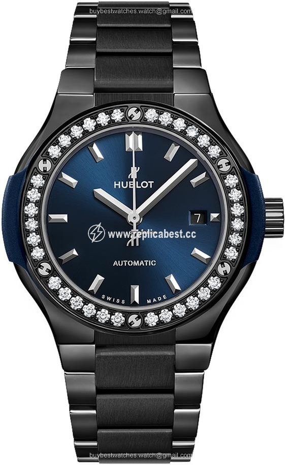 Hublot Classic Fusion 45, 42, 38, 33 mm Womens watch Automatic Ceramic 585.CM.7170.CM.1204