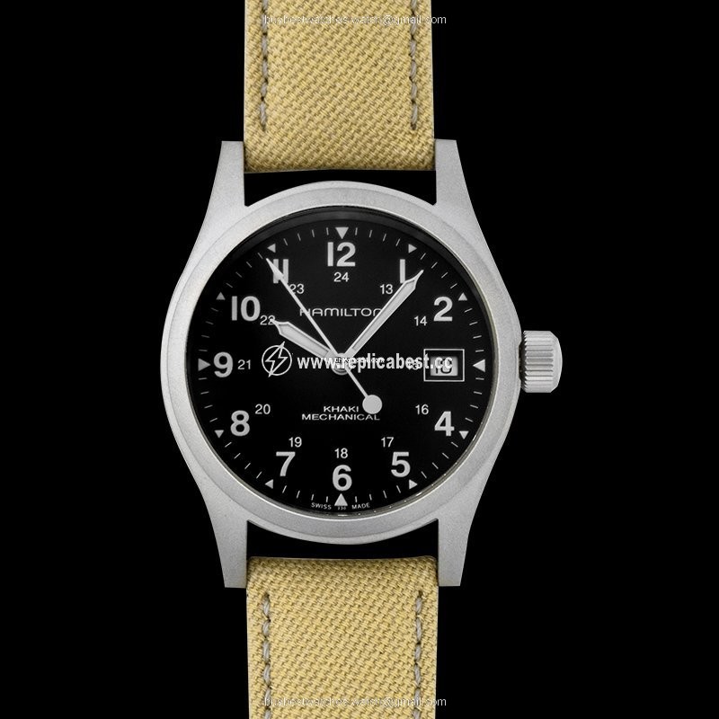 Hamilton Khaki Field Mens watch Unisex Manual winding Steel H69439933