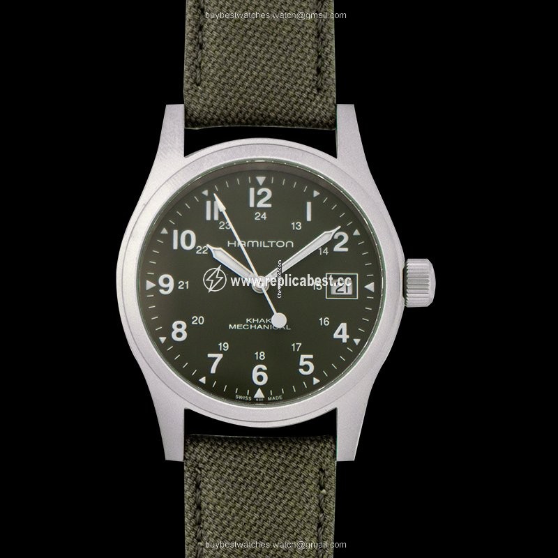 Hamilton Khaki Field Mens watch Unisex Manual winding Steel H69439363