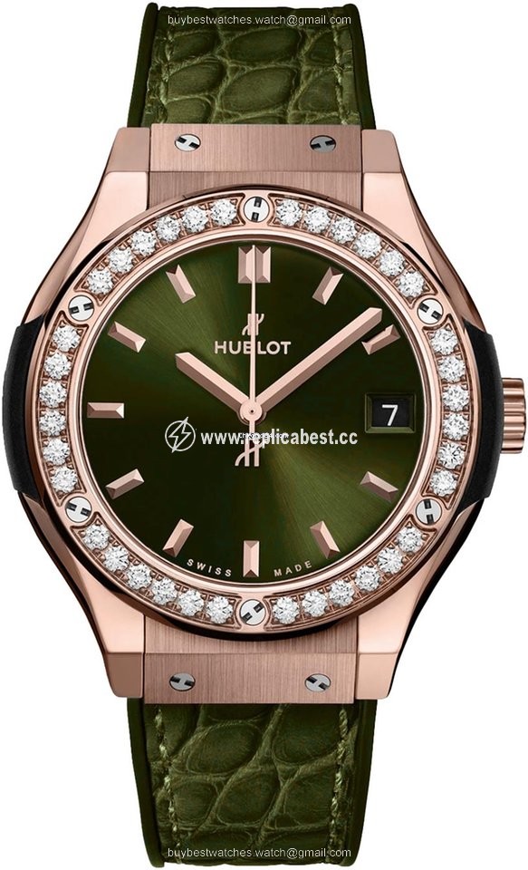 Hublot Classic Fusion Quartz Womens watch Quartz Rose gold 581.ox8980.lr.1104