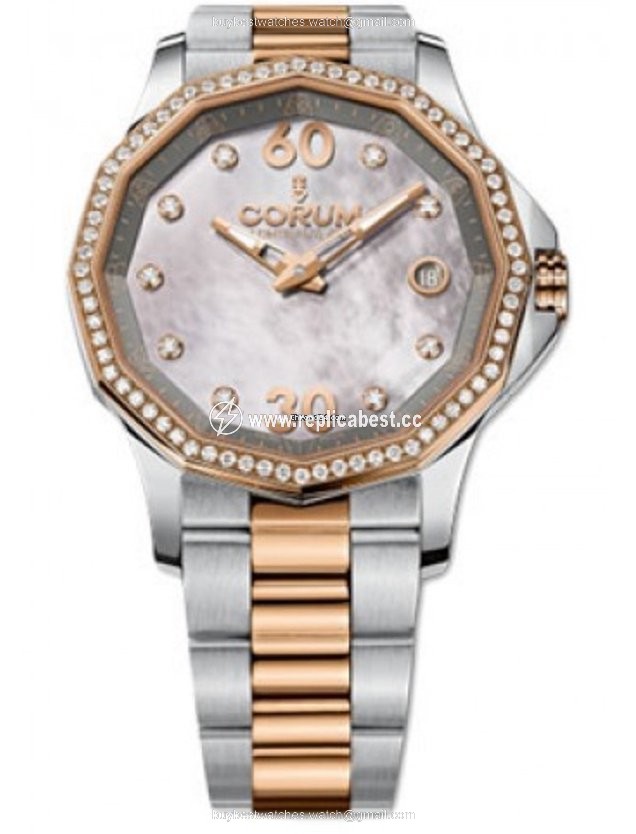 Corum Admirals Cup Legend 38 Womens watch Automatic Gold Steel 082.101.29 V200 PK10
