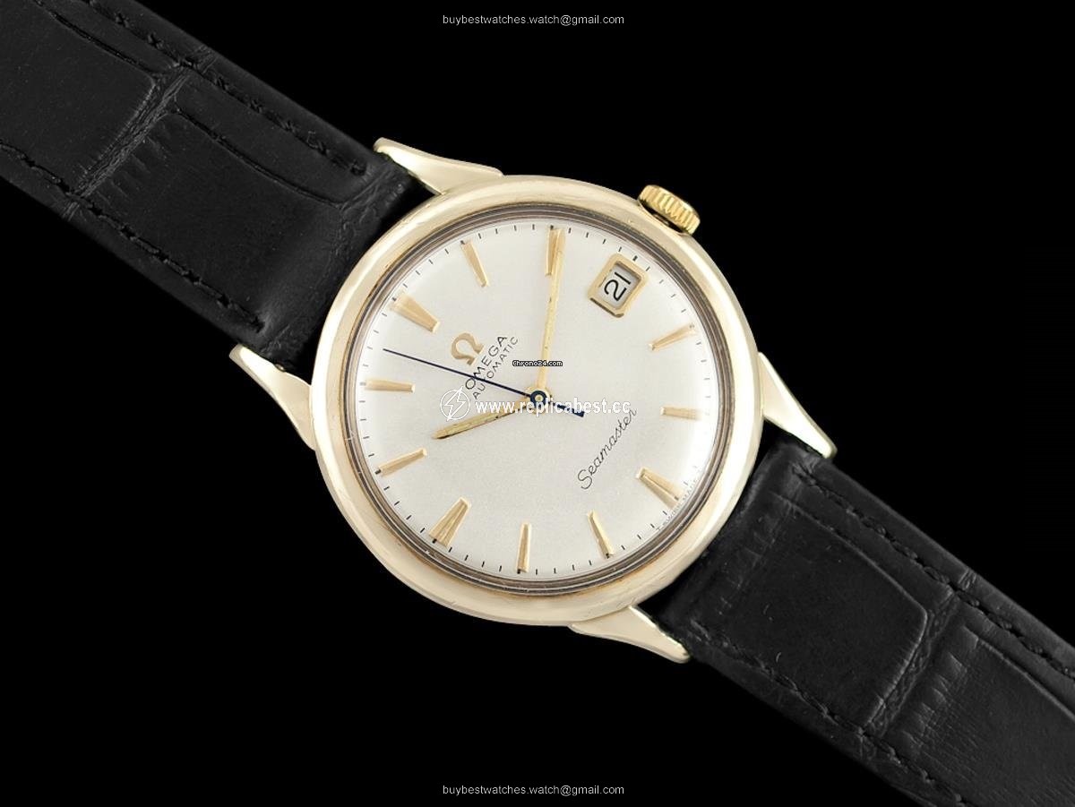 Omega Seamaster Mens watch Unisex Automatic Gold Steel 6848