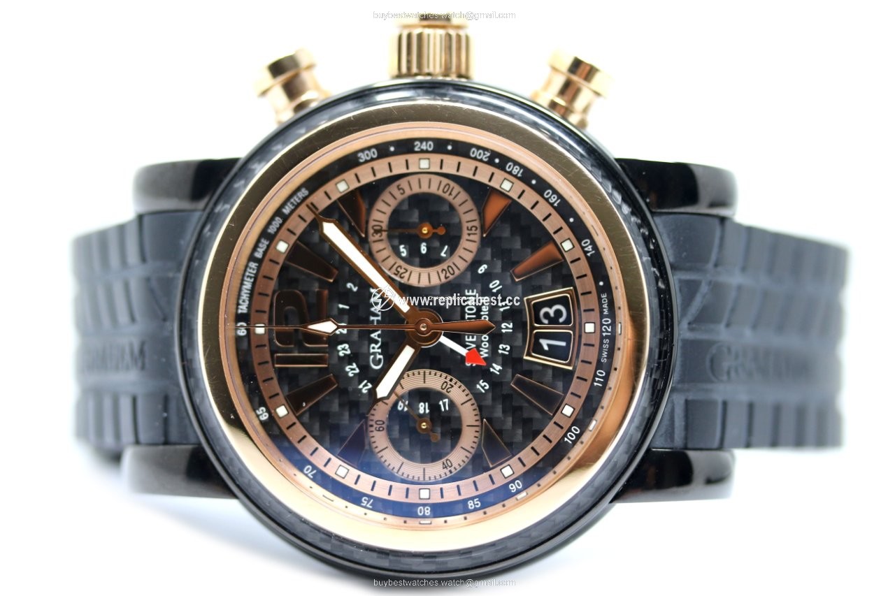 Graham Silverstone Mens watch Unisex Automatic Gold Steel 2GSIUBR