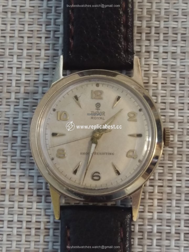 Tudor Royal Mens watch Unisex Manual winding Yellow gold 12324