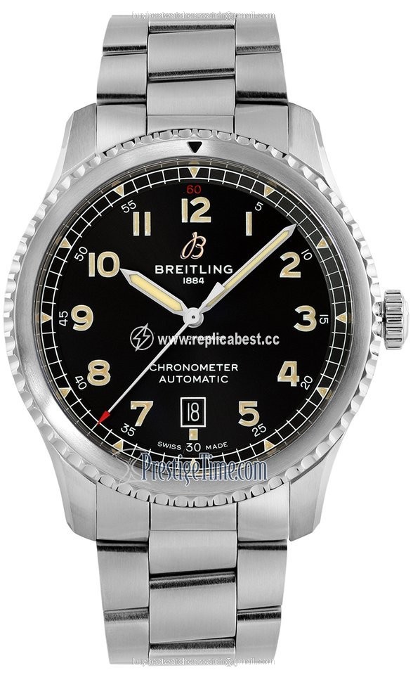 Breitling Aviator 8 Mens watch Unisex Automatic Steel a17315101b1a1