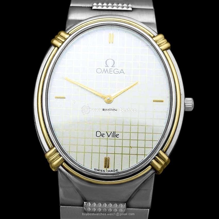 Omega De Ville Mens watch Unisex Quartz Gold Steel AB 2