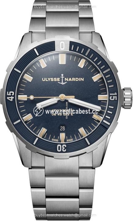 Ulysse Nardin Mens watch Unisex Automatic Steel 8163-175-7M 93