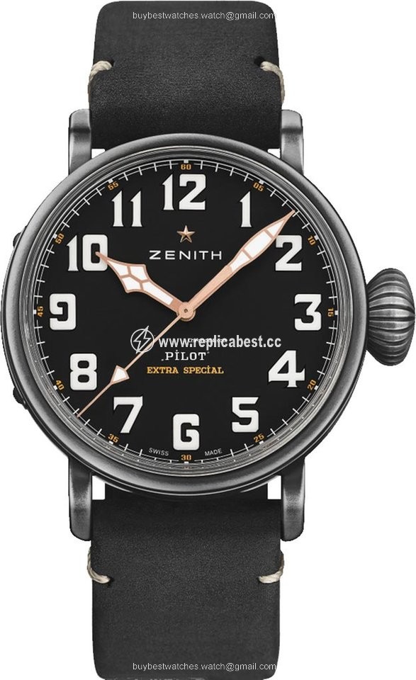 Zenith Pilot Mens watch Unisex Automatic Steel 11.2432.679 21.c900 Ton-Up