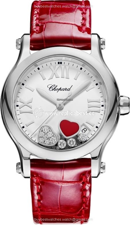 Chopard Happy Sport Womens watch Quartz Steel 278582-3005 Happy Heart