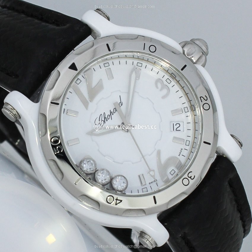 Chopard Happy Sport Womens watch Quartz Ceramic 288507