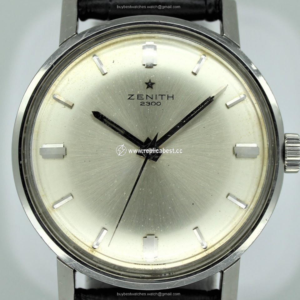 Zenith Mens watch Unisex Manual winding Steel 2300