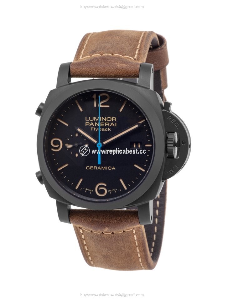 Panerai Luminor 1950 3 Days Chrono Flyback Mens watch Unisex Automatic Ceramic PAM 580