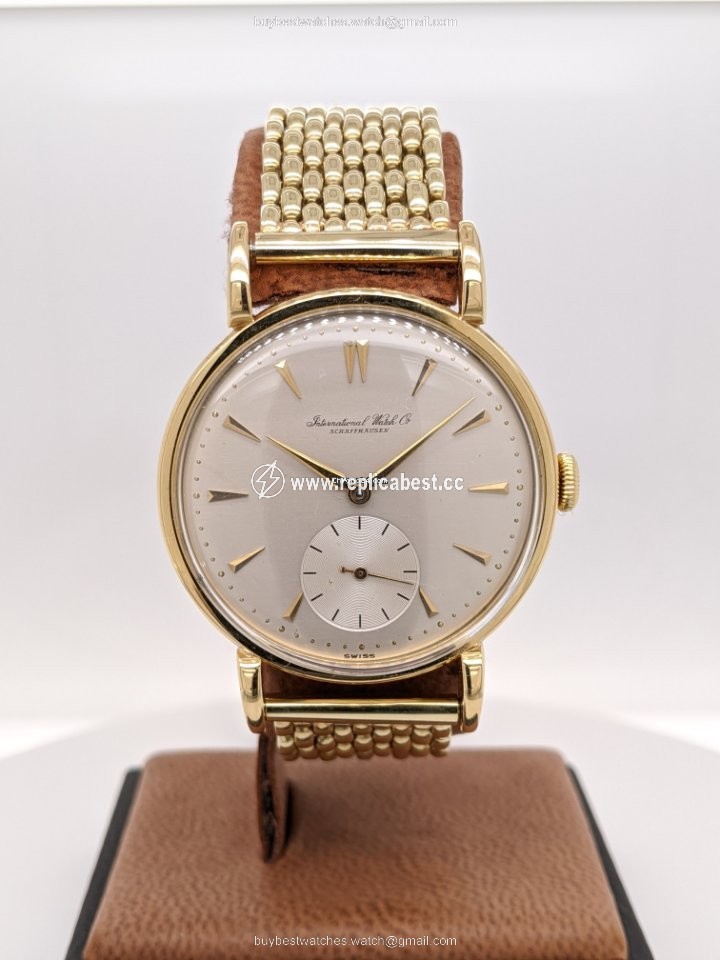 IWC Mens watch Unisex Manual winding Yellow gold 1950 IWC Schaffhausen Caliber 88 YG