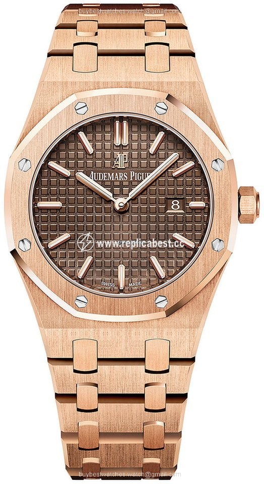 Audemars Piguet Royal Oak Lady Womens watch Quartz Rose gold 67650OR.OO.1261OR.01