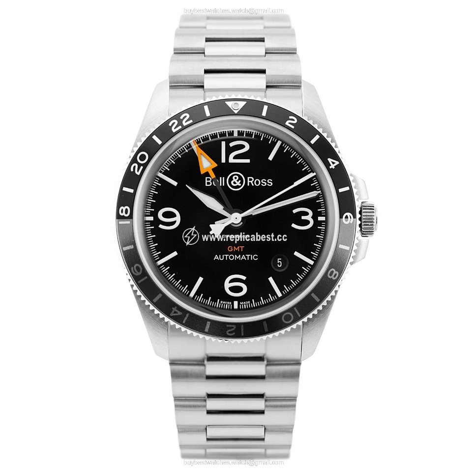 Bell & Ross BR V2 Mens watch Unisex Automatic Steel BRV293-BL-ST SST