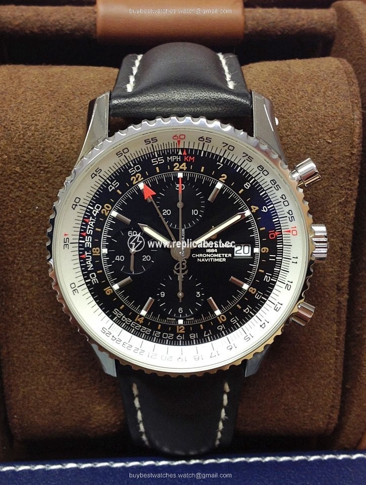 Breitling Navitimer GMT Mens watch Unisex Automatic Steel A24322121B1X1