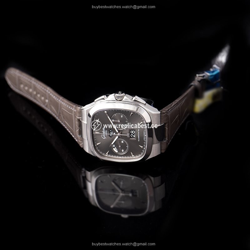 Glashutte Original Seventies Chronograph Panorama Date Mens watch Unisex Automatic Steel 1-37-02-01-02-30