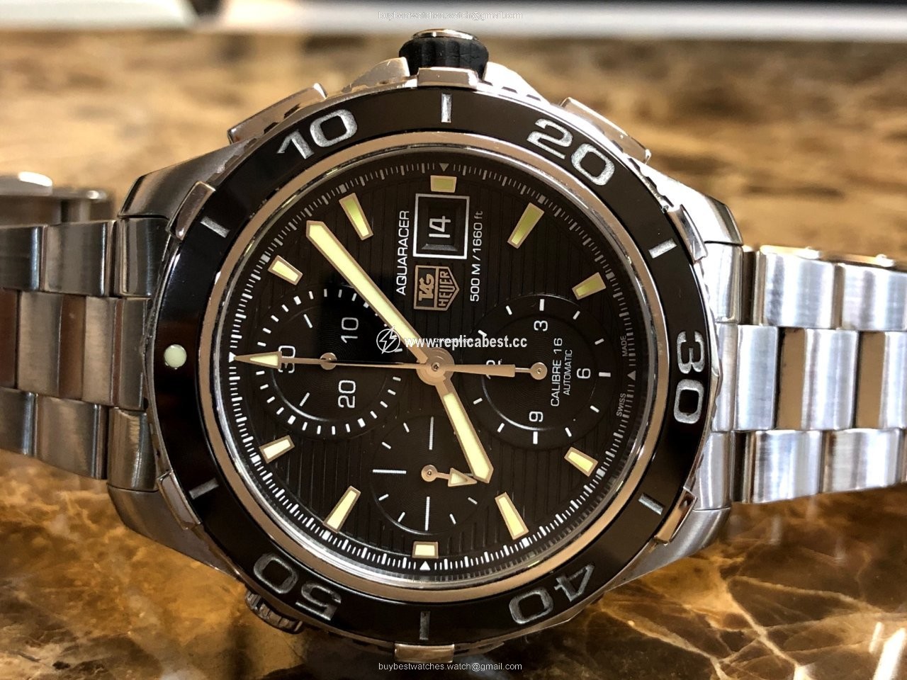 TAG Heuer Aquaracer 500M Mens watch Unisex Automatic Steel CAK2111