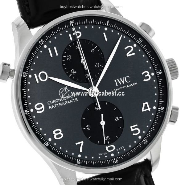 IWC Portuguese Chronograph Mens watch Unisex Manual winding Steel IW371216